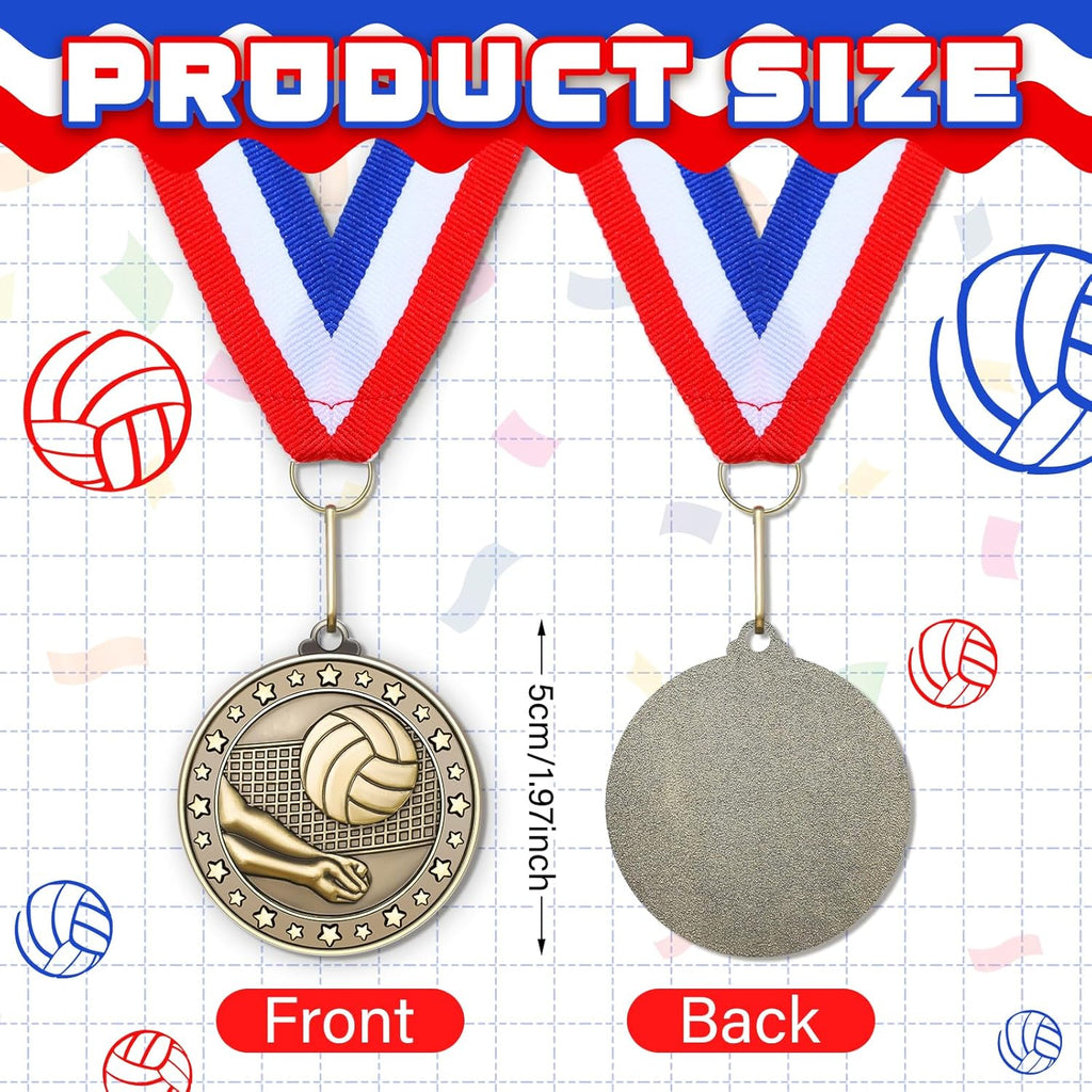 Remuuly Gold Medals - 30 Pcs Bulk Sports Awards for Basketball, Soccer, Baseball & More | 2'' Size