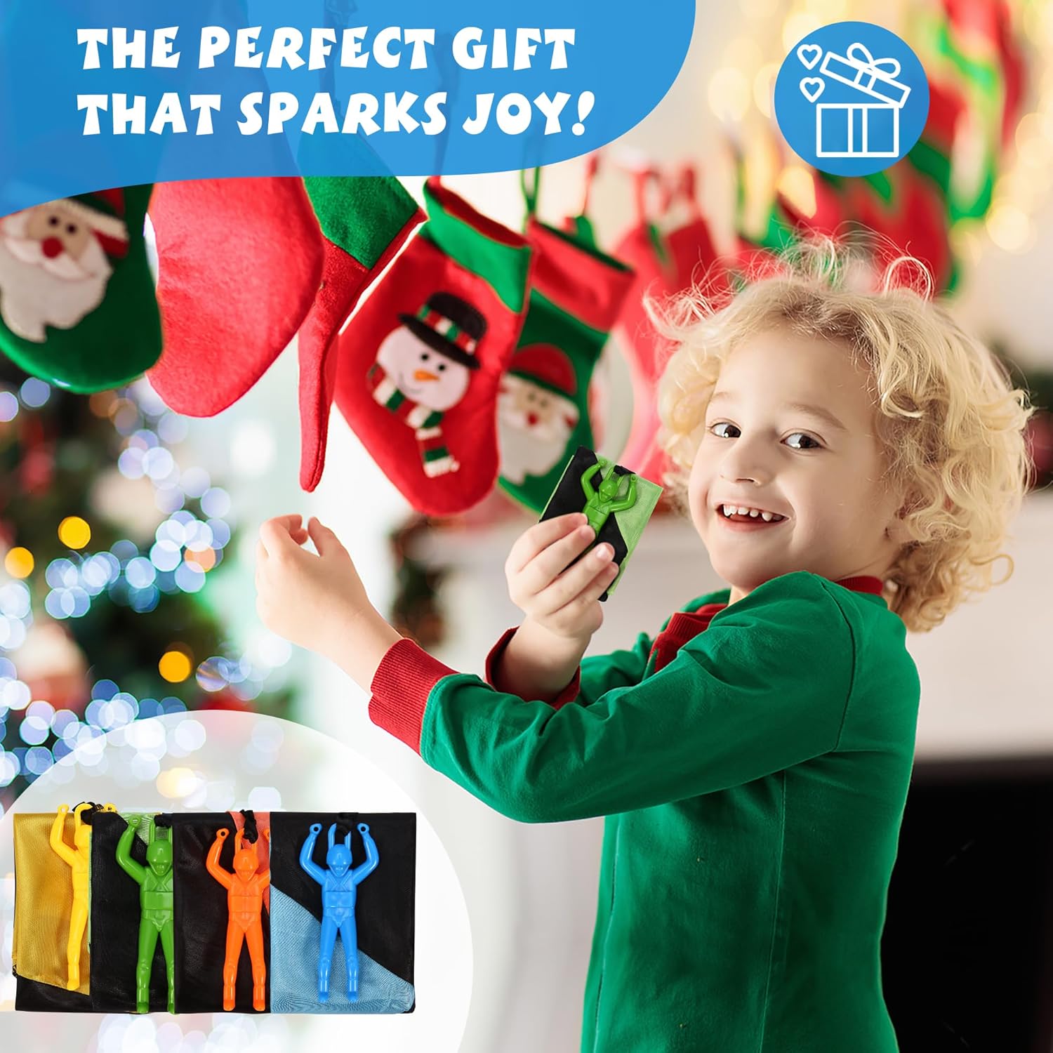 Parachute Toy - Flying Parachute Men for Kids | Fun Outdoor & Indoor Play - Perfect for Ages 3-12
