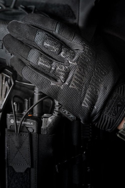 Mechanix Wear Original Tactical Gloves - High-Performance Anti-Slip Grip & Impact Resistance - Small - Covert Black