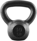 WF Athletic Supply Kettlebells - Painted Cast Iron for Strength Training | 10-80 Pounds Options Available