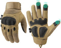 Mossy Oak Tactical Gloves - Touch Screen Airsoft Gloves with Hard Knuckle for Hunting & Hiking