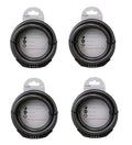 4 ft Steel Cable Bicycle Lock – 10mm PVC Coated, 4-Digit Resettable Combination for Bikes, Scooters, and Outdoor Use