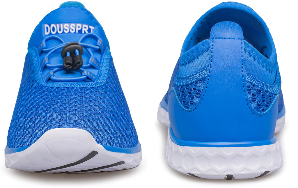 DOUSSPRT Women's Water Shoes Quick Drying Sports Aqua Shoes RoyalBlue 11