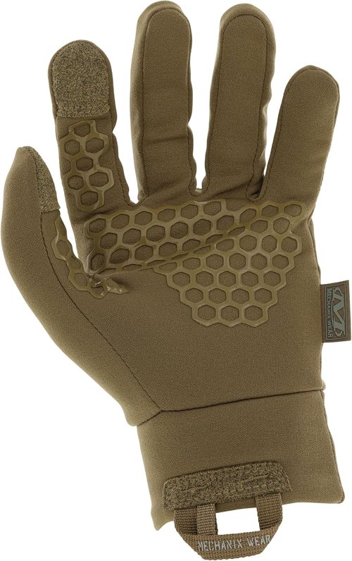 Mechanix Wear ColdWork Winter Work Gloves - SoftShell Micro-Fleece Liner - Touchscreen Compatible - Small - Coyote Brown