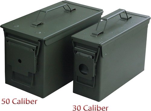Fortress 50 Caliber Metal Ammo - Durable Storage for Safe and Secure Ammunition Management