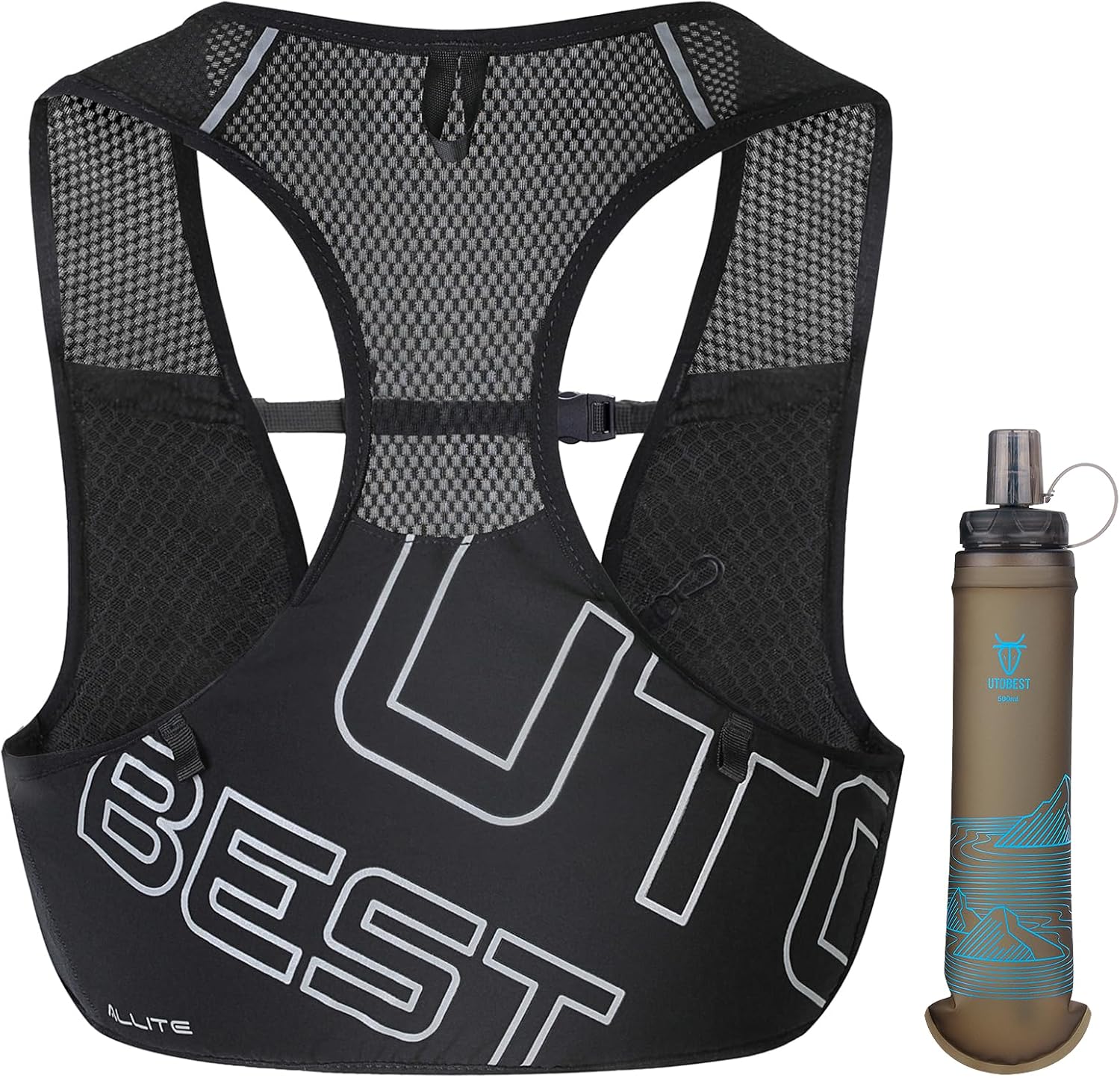 UTOBEST Ultra-Light Running Vest | Breathable Hydration Gear for Trail Hiking & Jogging