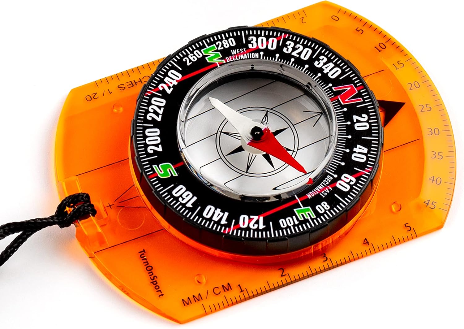 Orienteering Compass - Advanced Hiking & Camping Navigation Tool - Perfect for Kids & Scouts