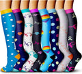 WITHYOU Compression Socks - 15-20 mmHg Support for Men & Women | Ideal for Running, Travel & Pregnancy