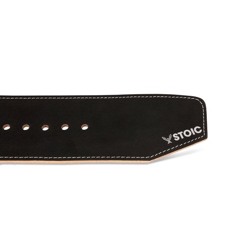 Weight Lifting Belt Maximum Support & Protection Lifting Belt For Weightlifting Snatch, Clean & Jerk, Deadlift, Squat by Stoic Weight Belt For Men & Women 4 Inch Wide (XX-Large 6MM Thick Single Prong)