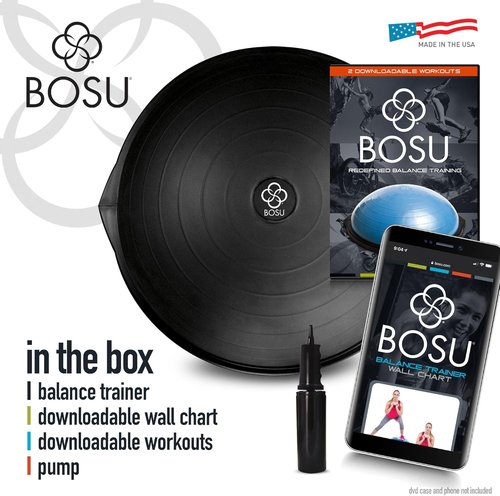 BOSU® Pro Balance Trainer - Enhance Stability and Core Strength | Versatile Fitness Tool