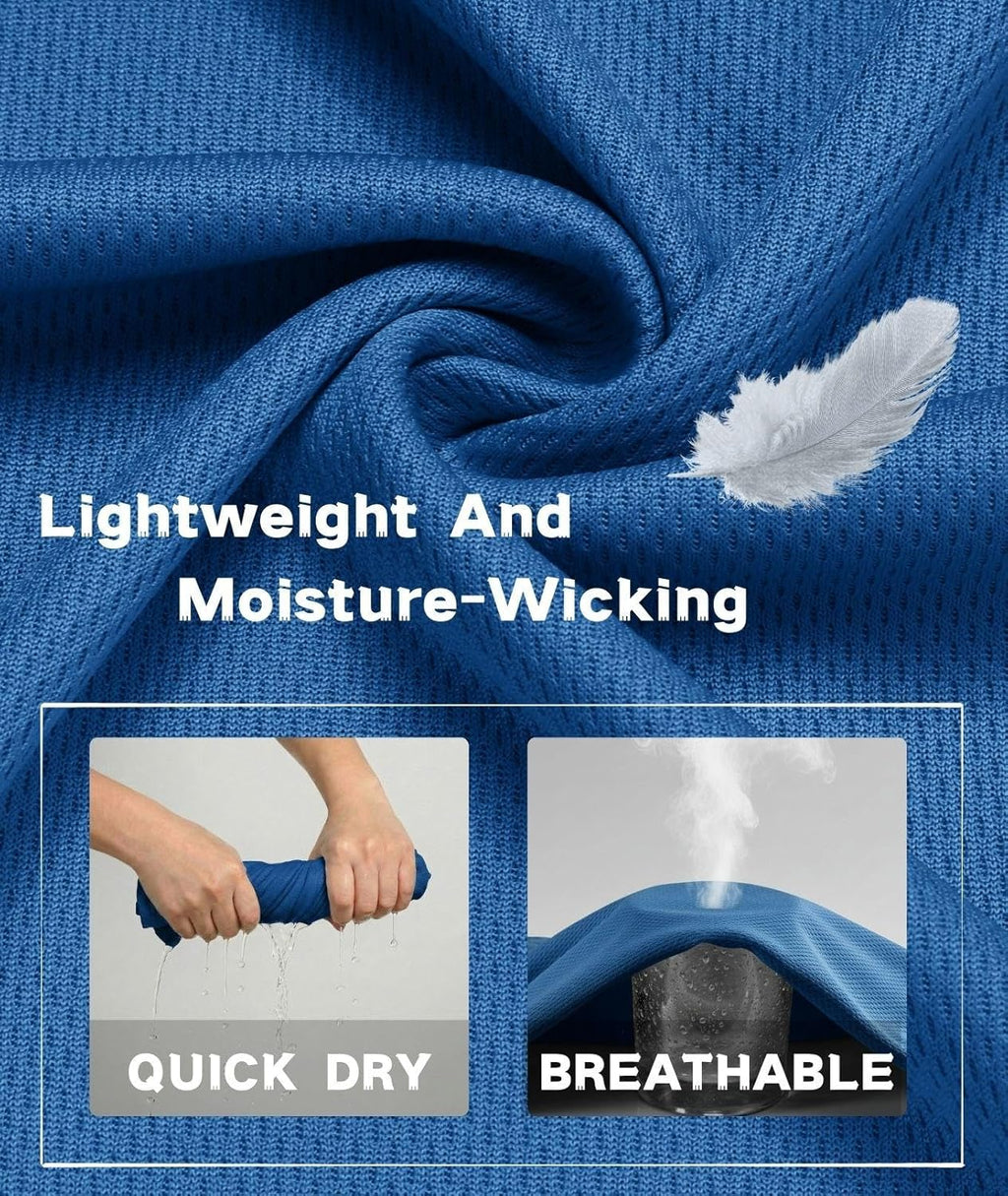 PINSPARK Golf Polo Shirt - Quick Dry Performance Casual Short Sleeve | Moisture-Wicking Athletic Wear