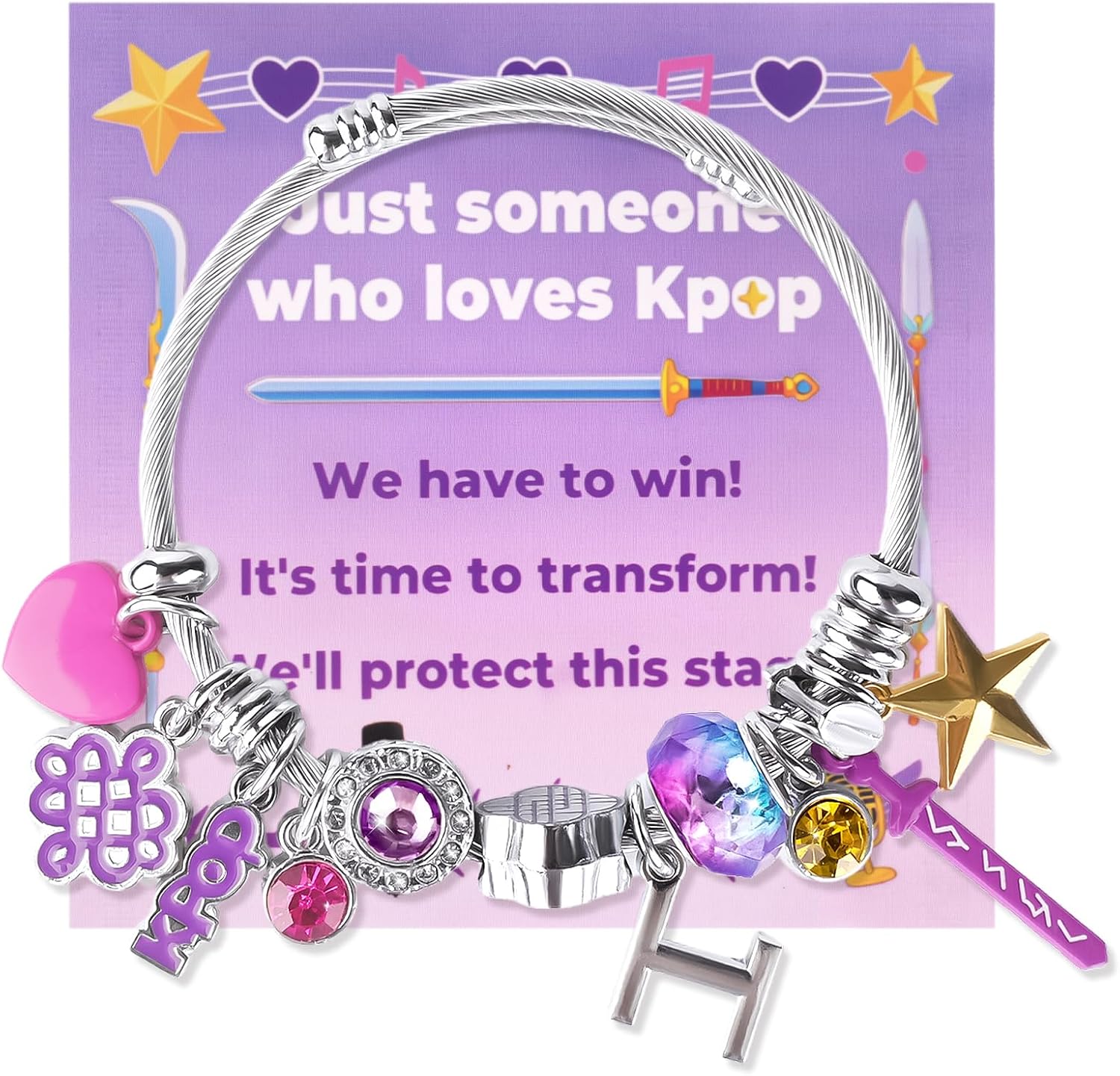 Skiennix KPop Bracelet - Stylish Jewelry Gift for Women | Perfect KPop Fan Accessory