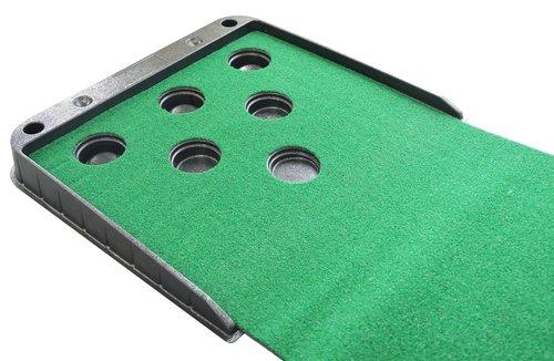 Fitvids Golf Pong Putting Game - Ultimate 2-on-2 Golf Putting Game for Parties and More – 6 Discs Included – Retail Package – Green