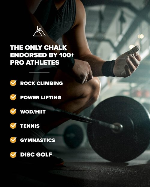Friction Labs Secret Stuff Liquid Chalk, New Alcohol Free Blend - Sports Chalk Cream - Great Grip for Gymnastics, Rock Climbing, Sports, Lifting, Pull-Ups, Deadlifts, Kettlebells, Pole
