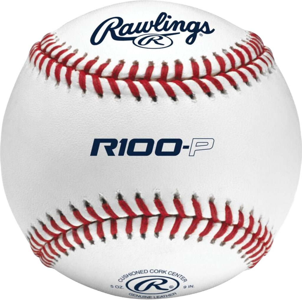 Rawlings Practice Baseballs - R100-P & FSR100-P | Ideal for Collegiate, High School & Youth Teams