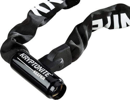 Kryptonite Keeper 712 Bike Chain Lock - 4 Feet Heavy-Duty Anti-Theft Security for Bikes, Motorcycles & More