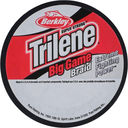 Berkley Trilene Big Game Braid Fishing Line - Durable, High-Strength, 300 Yards, Green