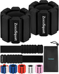 Ankle Weights for Women and Wrist Weights for Women at Home - Arm and Leg Weights, Non-Slip Desig, Set of 2 (1 lb each)