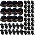 Handepo 48 Pcs Homeless Care Package Supplies Winter Beanie Hat and Gloves Sock Set Bulk Cold Weather Gift for Men Homeless Winter Supplies for Men Women Emergencies Donation Charity Shelter Gift