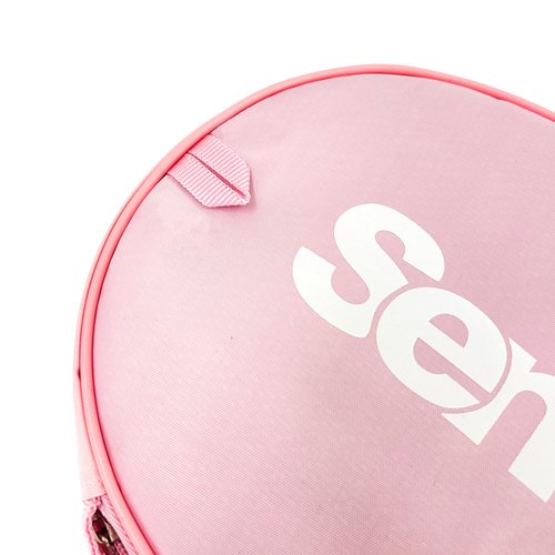 Senston Badminton Racket Cover Pink Color Badminton Racket Bag with Adjustable Shoulder Strap