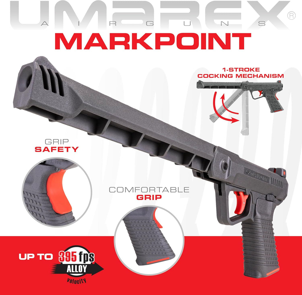 Umarex MarkPoint .177 Caliber Air Pistol - Precision Shooting & Compact Design