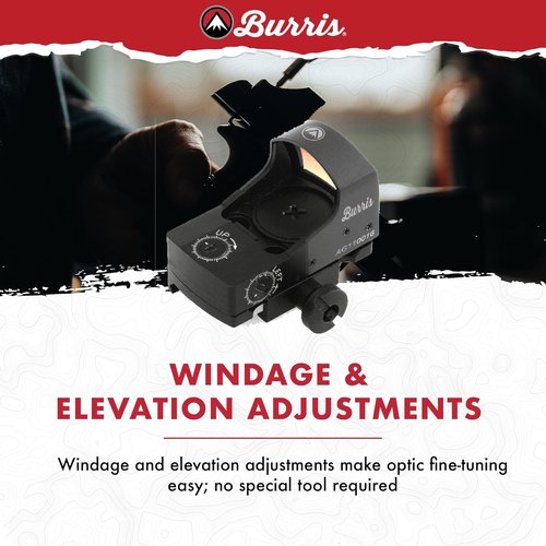 Burris Optics FastFire 3 Red Dot Sight - Lightweight & Versatile Design, Black Finish
