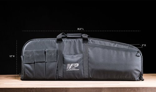 M&P by Smith & Wesson Duty Series Gun Case Padded Tactical Rifle Bag for Hunting Shooting Range Sports Storage and Transport