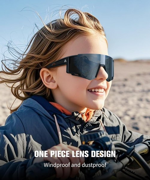 KALIYADI Polarized Kids Sunglasses - UV400 Protection for Boys & Girls | Ideal for Ages 6-14