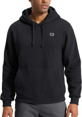 G Gradual Men's Fleece Hoodie - Soft, Warm Athletic Pullover with Pockets for Gym Workouts