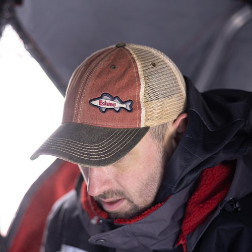 Eskimo® Lakeland Cap, Unisex, Adjustable, OSFM, Red, 47605