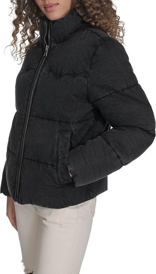 Levi's Women's Western Denim Puffer
