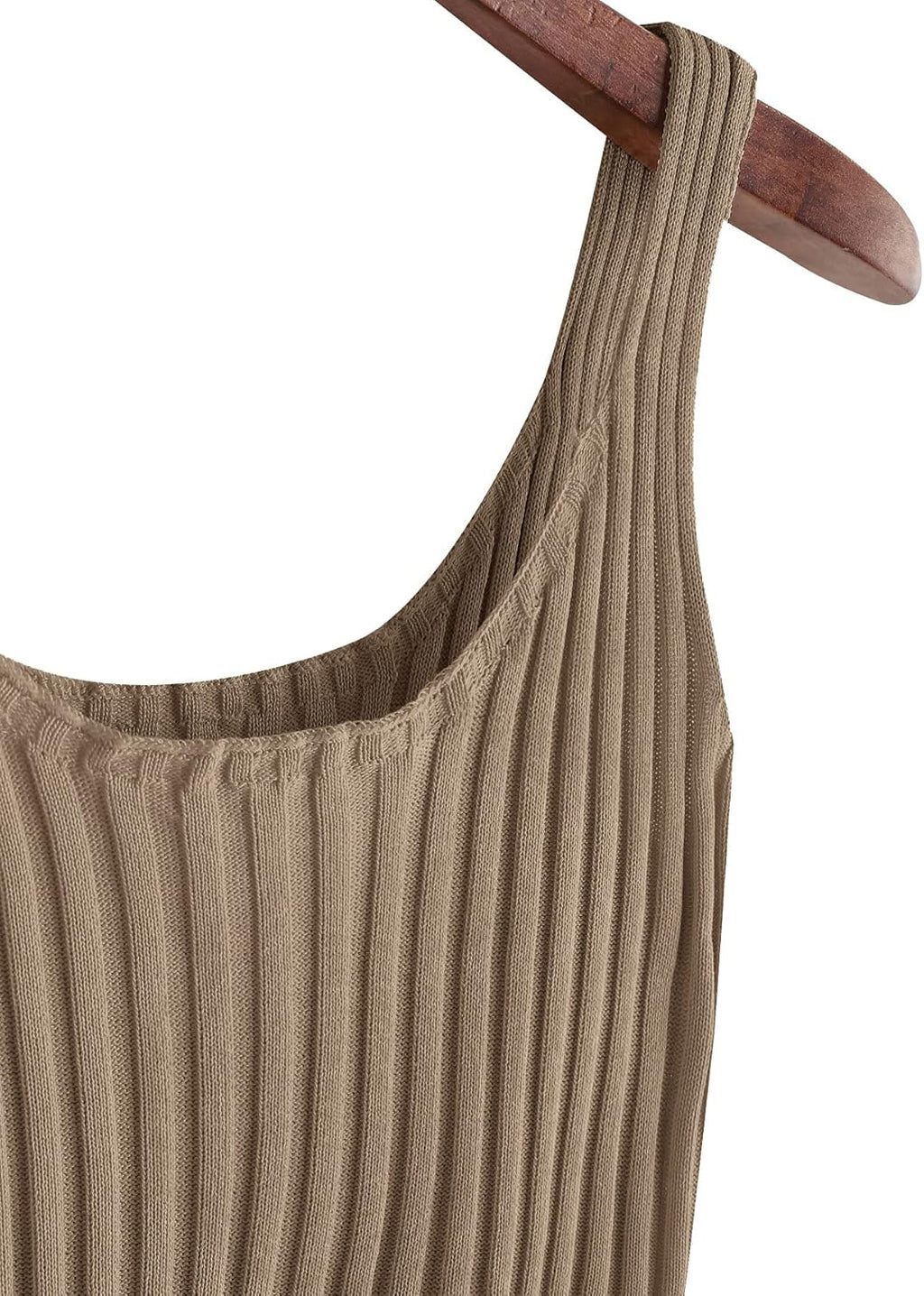 SweatyRocks Ribbed Knit Crop Tank Top - Stylish Spaghetti Strap Camisole in Versatile Colors