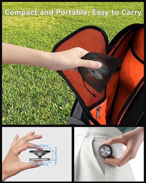 ALAFLY Magnetic Golf Cart Phone Holder Compatible with MagSafe, Fits EZGO/Club Car/Yamaha Golf Cart Accessories, for iPhone 16 15 14 13 12 Pro Max Plus Mini