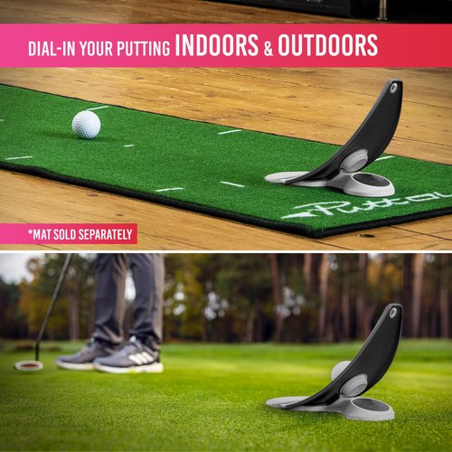 PuttOUT Premium Pressure Putt Trainer - Perfect Your Golf Putting (Orca)