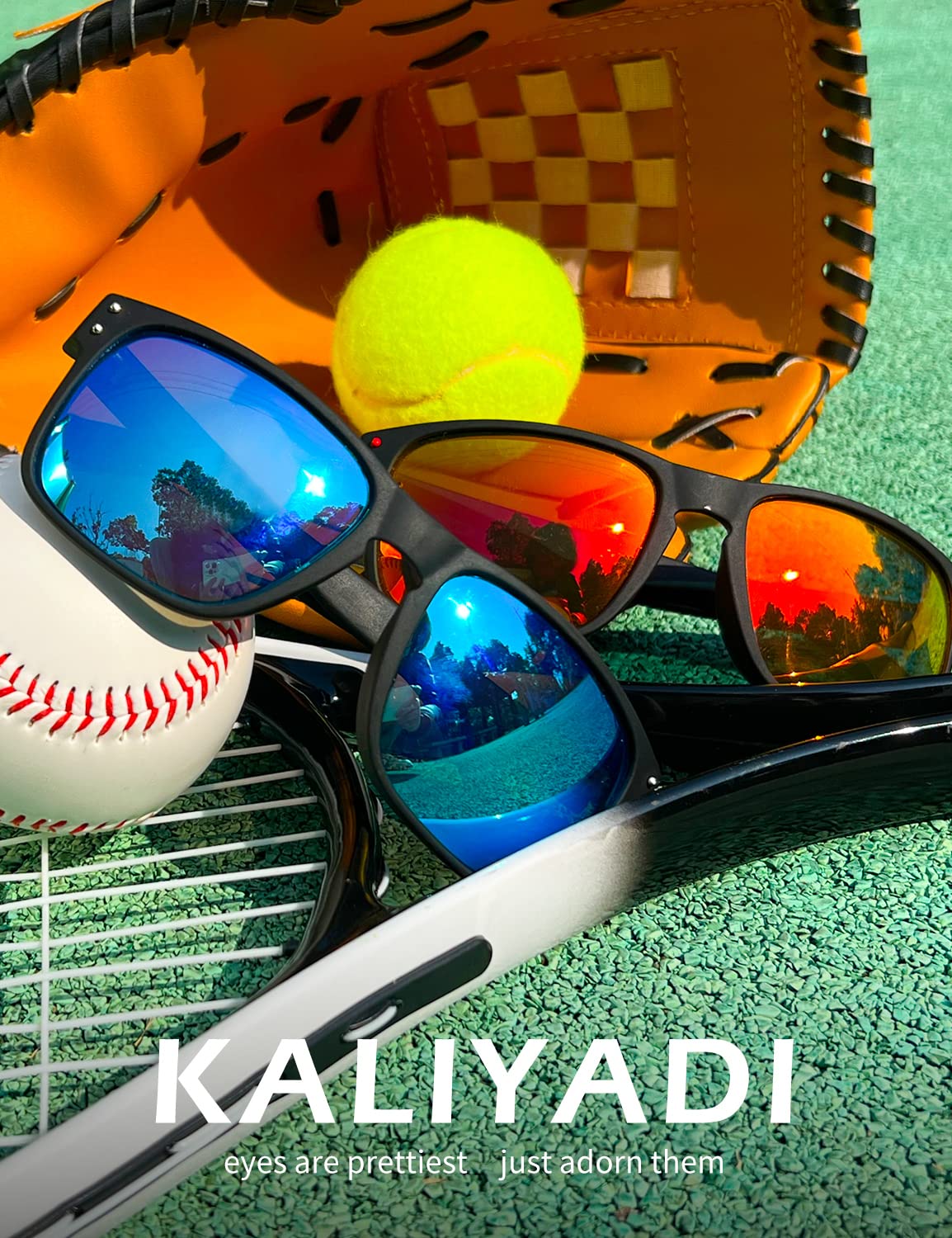 KALIYADI Mens Sun-Glasses Polarized Sunglasses-Men: Classic Sunglasses with UV400 Protection for Fishing Golf Driving