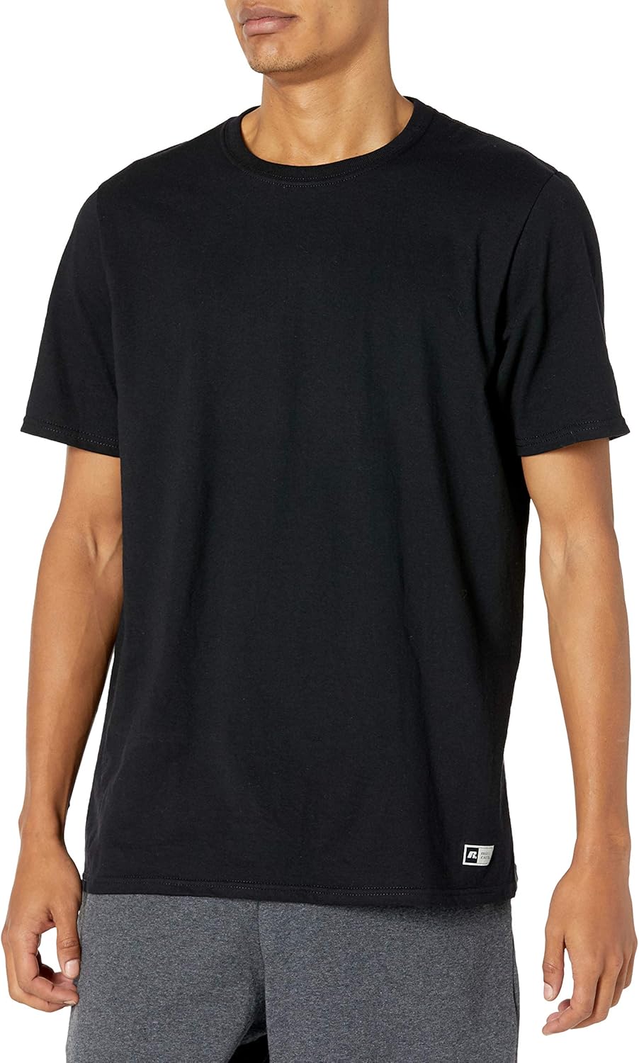 Russell Athletic Men's Dri-Power Short Sleeve Tee - Moisture Wicking & Odor Protection | UPF 30+, Sizes S-4X