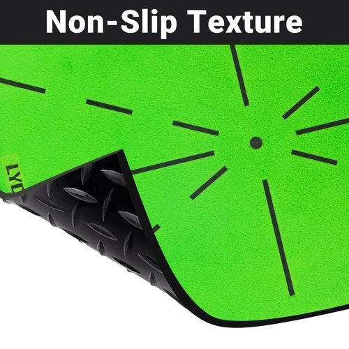 Portable Golf Swing Turf Mat – Lightweight Golf Practice Mat with Instant Feedback, Indoor and Outdoor Training Aid, Ideal Gift for Golfers