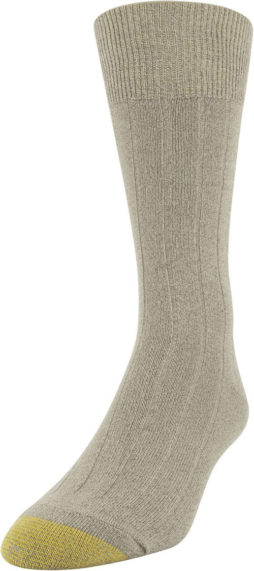 GOLDTOE Men's Nantucket Crew Socks - Comfortable 3-Pair Set for Everyday Wear