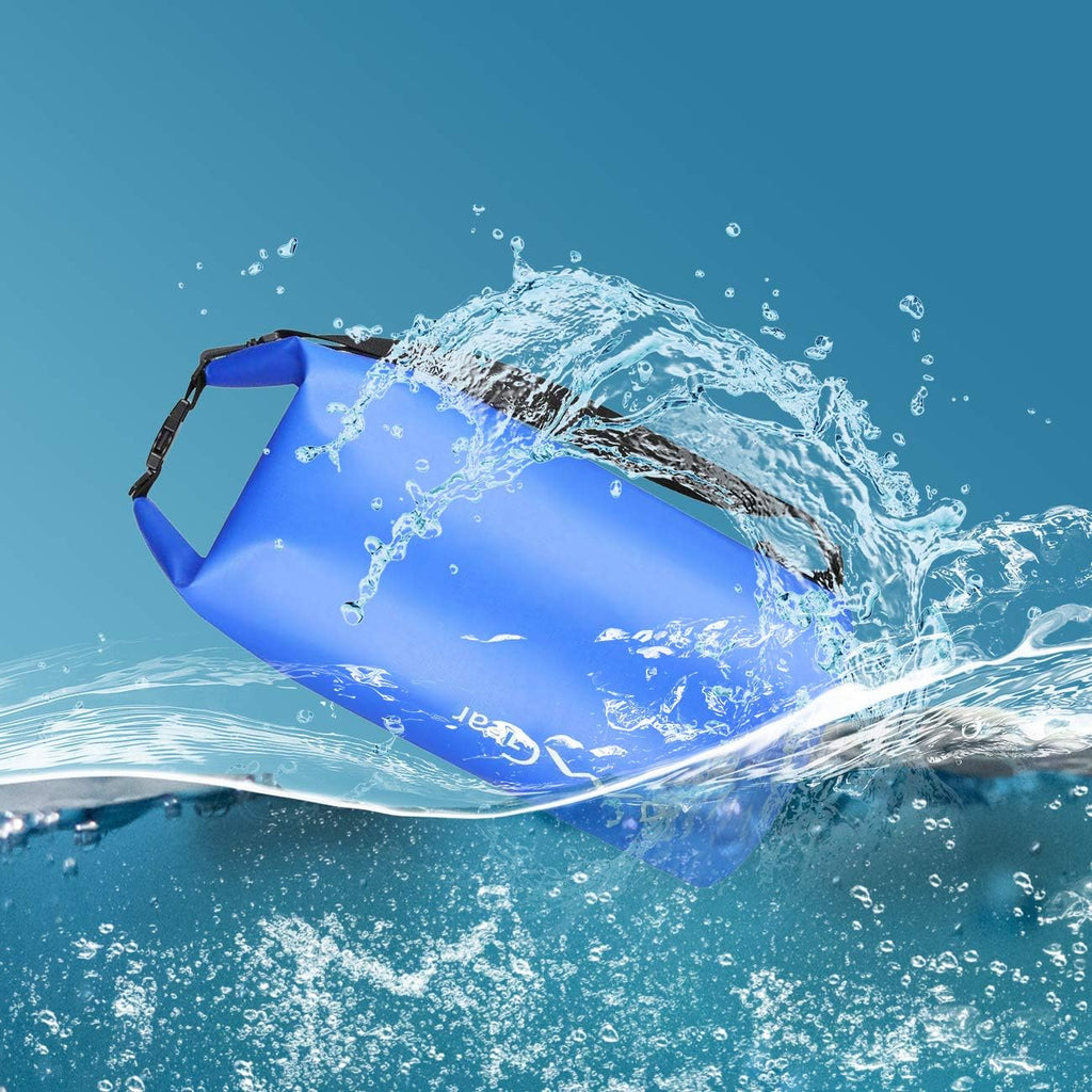 OMGear Waterproof Dry Bag Backpack - Floating Phone Pouch for Kayaking & Outdoor Activities | 40L/30L/20L/10L/5L