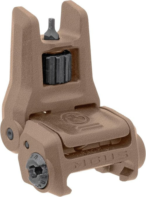Magpul MBUS 3 Front & Rear Sight Set - FDE Color | Durable & Lightweight Design