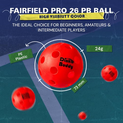 Dink Buddy - 2-in-1 Play Everywhere Pickleball Practice Set, Complete Bundle with 3 Kelso + 3 Standard Balls, 2 Pickleball Paddles, & 1 Drawstring Backpack