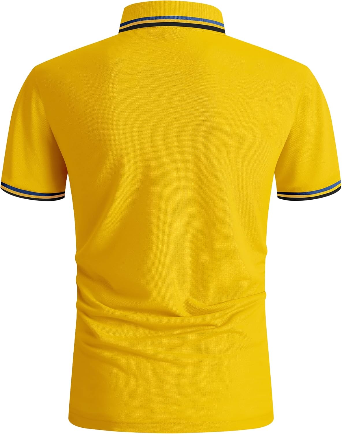 SECOOD Men's Polo Shirt - Moisture-Wicking Short Sleeve for Summer Tennis & Golf | Casual Style