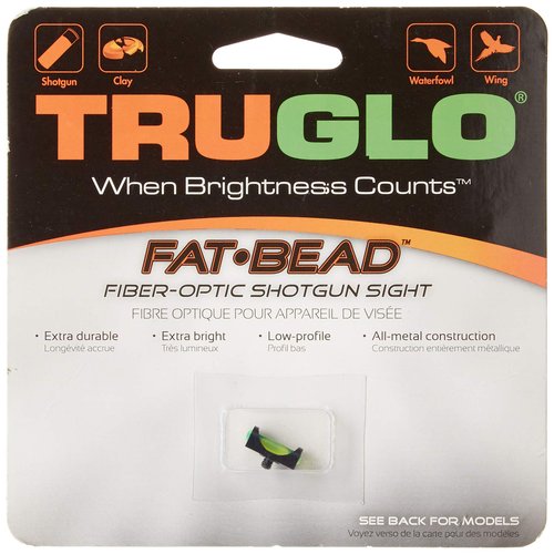 TRUGLO Fat Bead Fiber Optic Sight 2.6mm Green