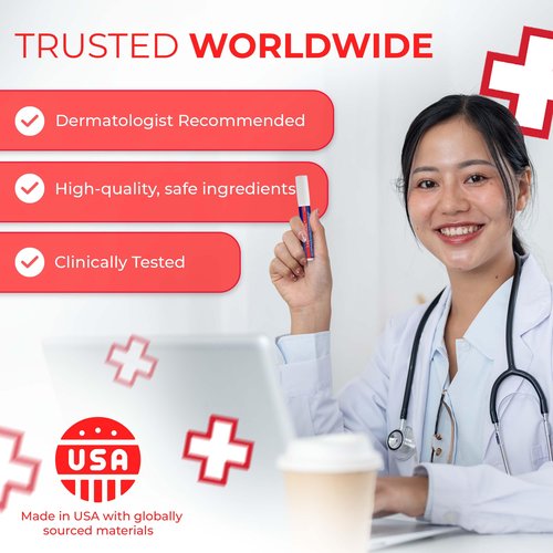 Liquid Bandage for Skin – Waterproof Skin Glue for Wound Closure, Flexible Liquid Barrier with Non-Sting Formula – Long-Lasting Liquid Bandage - 40 Count