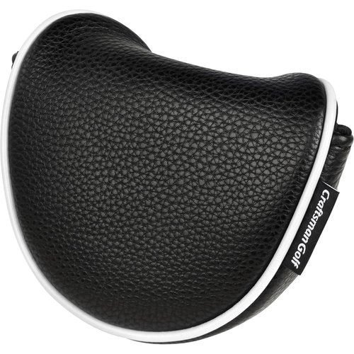 Craftsman Golf Heel Shaft Mallet Putter Headcover Head Cover for L.A.B. OZ.1i HS Classic Black with White Edge