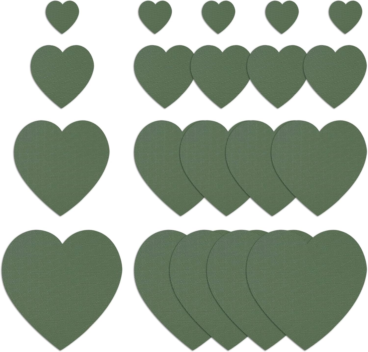 Skiennix 20Pcs Down Jacket Repair Patches - Waterproof Self-Adhesive Nylon Kit for Coats & Tents