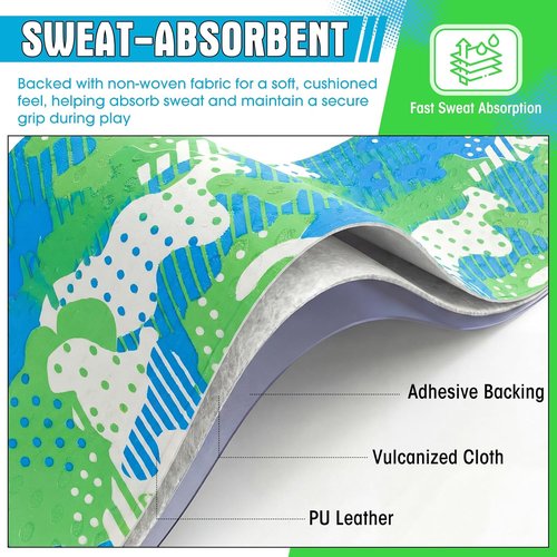 Bat Grip Tape by [Brand Name] - 43 Inch Cushioned Non-Slip Texture | All-Weather Baseball & Softball Wrap