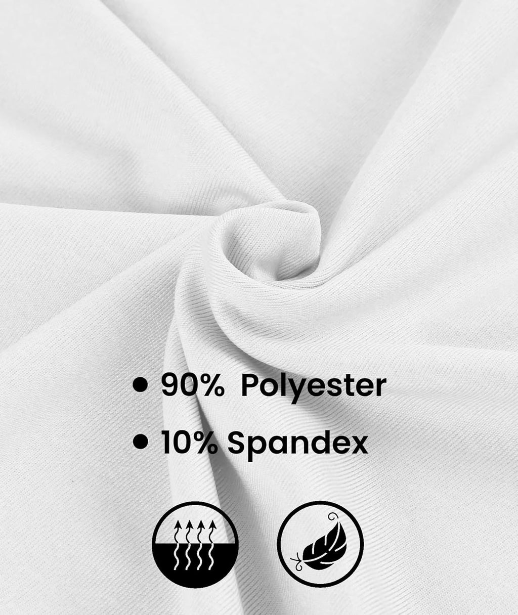 ZITY Mens Golf Shirt Short Sleeve Sport Moisture Wicking Performance Print Golf Polo Shirts for Men Collared Casual T-Shirt