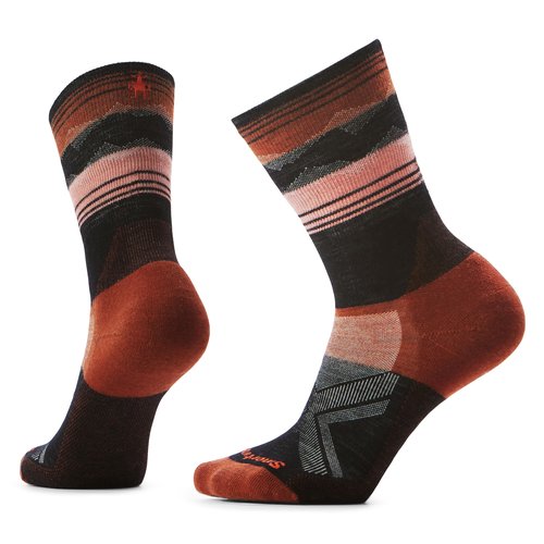 Smartwool, Women's, Bike Targeted Cushion Cold Weather Crew Socks, Black, Medium