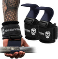 Gymreapers Weight Lifting Hooks - Heavy Duty Wrist Straps for Deadlifts & Pull-Ups | Grip Support for Men & Women